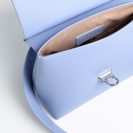 Women's bag Textura, messenger, average size, blue color-6