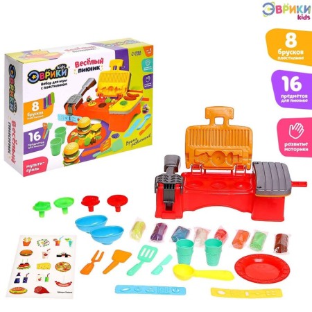Set for playing with plasticine "Funny picnic"