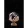 Designer Wooden 3D Ewa Globe Icosahedron with a secret (casket, safe) Black