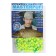 Nozzle foam balls, taste of hemp, yellow-green color