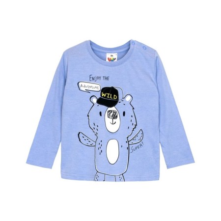 Jumper for a boy, height 86 cm, blue color