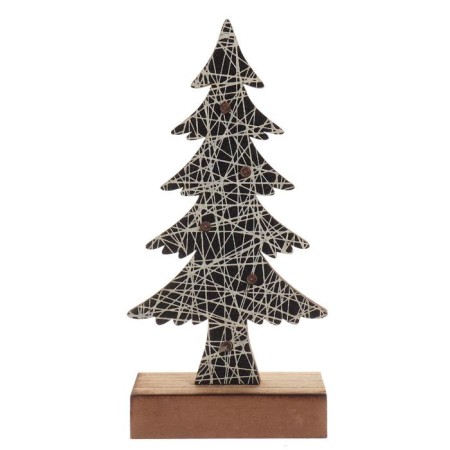 New Year's decor with backlight "New Year's spruce" 9 × 5 × 19 cm, green-6