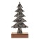 New Year's decor with backlight "New Year's spruce" 9 × 5 × 19 cm, green