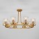Ceiling chandelier with textured ceilings Calle, 40W, E27, 75x75x42 cm