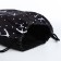 Bag for shoes on the lace, black color