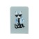 Book stands 2 pieces Cat with glasses