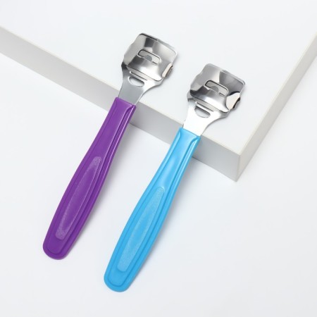 Pedicure machine, with interchangeable blades, 14 cm, PVC - case, color mix-6
