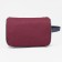 Lightning cosmetic bag, external pocket, burgundy color