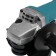 Corner grinder Makita 9558HNR, 840 watts, 125 mm, 11000 rpm, smooth start, antirestar