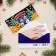 Money envelope "Happy New Year!" Sani, 16.5x8 cm