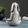 Figure "Hare Yoga" 25x19x10cm, Gray Stone