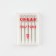 Needles for household sewing machines, universal, No. 80, 5 pcs