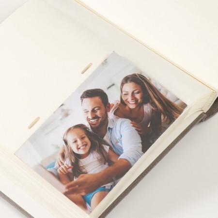 Photo album Deluxe for 200 photos 10x15 cm "Grey Canvas"-4