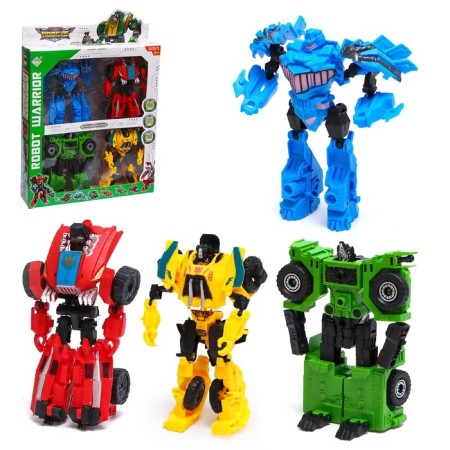 Cyber ​​Bota robots set, transformed, 4 pieces