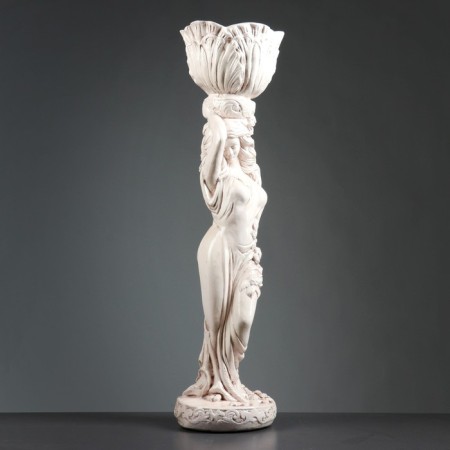 Figure "Girl Standing Kashpo on her head" aged.