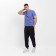 Men's T-shirt Minaku Regular Fit: Purple color, rn 50