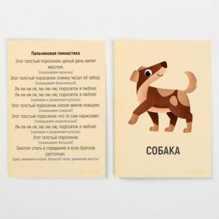 Training cards "Starting speech. What happens on the farm? " With opening windows-5