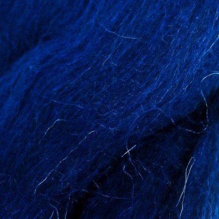 Fasting wool 100% half -toned wool 50g (04 t. Blue)-2
