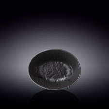 Ovalnaya salad Wilmax England Slate Stone, size 19x15x6 cm