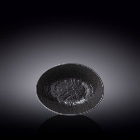 Ovalnaya salad Wilmax England Slate Stone, size 19x15x6 cm