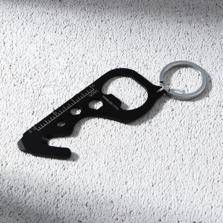Keychain for keys Multitula "Strength", 7.5 x 2.7 cm-4