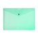 A4, 120 μm button, calligrata, transparent, green folder, green