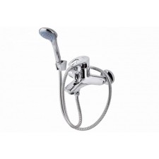 FAUZT FZS-840-126 bath mixer, single-leaf, shower set, chrome