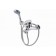 FAUZT FZS-840-126 bath mixer, single-leaf, shower set, chrome