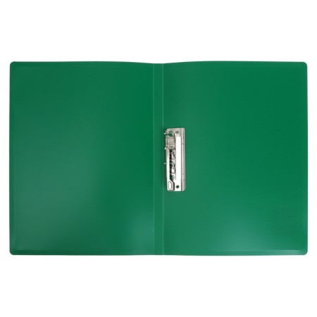Folder with A4 clamp, 500 microns, spine 15 mm, calligrata, up to 100 sheets, green-3