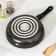 COOLE FOREVER, D = 24 cm, removable handle, glass cover, anti -stick coating, black color black