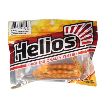 The Helios Liny Catcher Pepper Green & Orrange, 6 cm, 12 pcs. (HS-5-018)-1