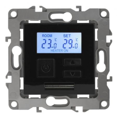 Universal thermoregulator 230V-IMAX16A, IP20, era12, black