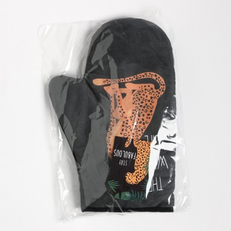 Gift set The Wild Life: a towel, a mittens, a hand, a brush, a blade, a whisk-8