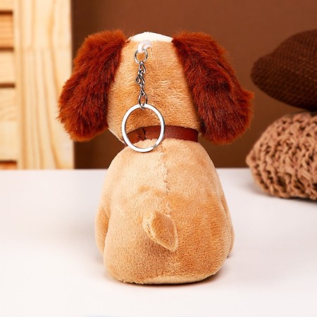 Soft toy "Dog", on a key fob, 13 cm, Mix color-2
