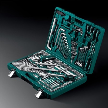 A set of tools in the case Kraftool 27888-H142, universal, 142 subjects-1