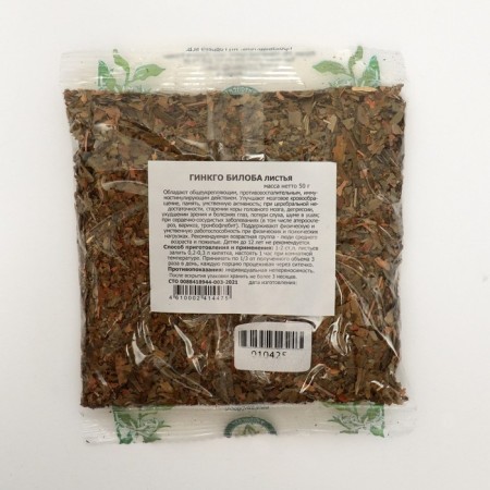 Ginkgo biloba leaves, 50 g