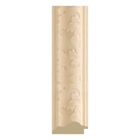 Mirror in the baguette frame, old gypsum 82 mm, 55.2x55.2 cm-2