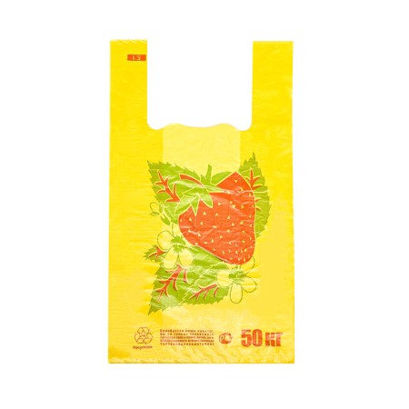 Package "Fruits", polyethylene, T -shirt, 28 x 50 cm, 17 μm-2