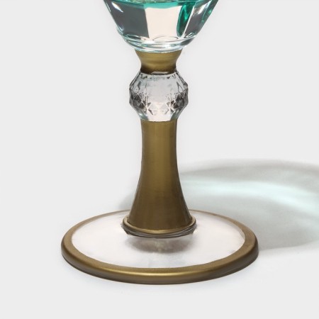 Glass "Triumph", 300 ml, 8.5 × 18.5 cm, emerald color-1
