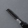 Brush for eyebrows and eyelashes, 10 cm, 2 in 1, black color