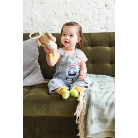 The suspension is soft with the vibration "Elephant Nyash", a tear, on a crib, stroller, crumb I-10