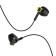 Hoco M47 headphones, wired, inserts, microphone, 3.5 mm, 1.2 m, black