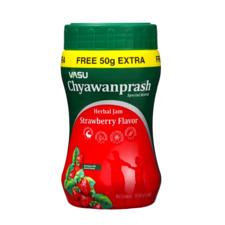 Chavanprash Ayurvedic VASU special Avalekh, with the taste of strawberries, 550 gr