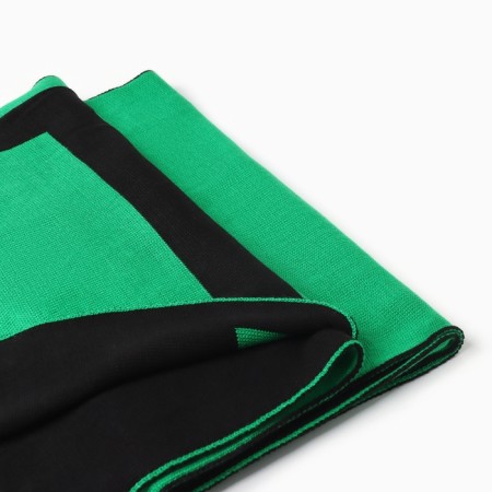 Female Bilateral Mist Green Scarf, size 47*226cm-1