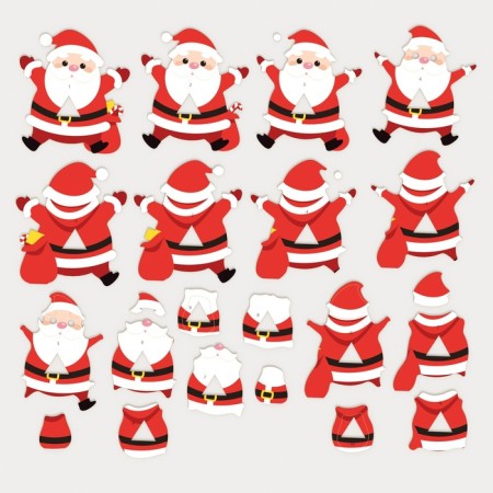 3D designer "Santa Claus", 24 details-2