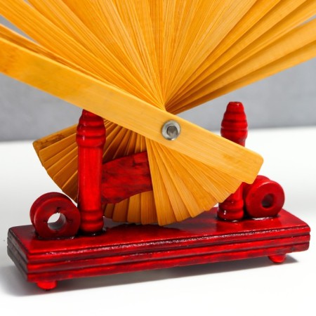 Tax for a fan tree "Red tree" 14x4x7 cm-4