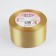 Satin tape, 50 mm × 23 ± 1 m, color golden-beige No. 186
