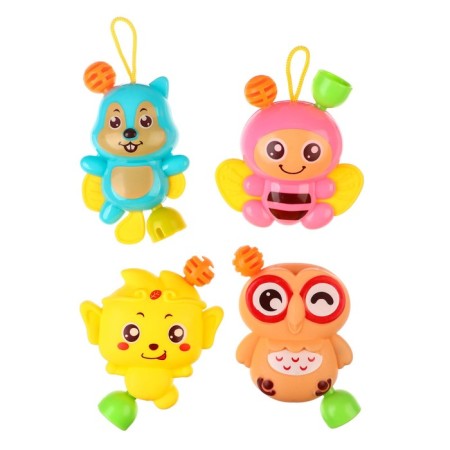Set of rattles "Let's play", 4 pcs, crumb me-2