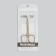 Scissors are manicure, for cuticles, bent, narrow, 8.5 cm, golden color