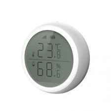 The temperature and humidity sensor with the PowerNet-Zth2 screen